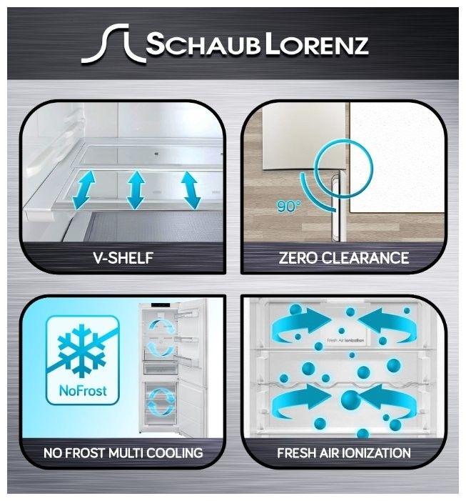 Refrigerator Schaub Lorenz SLU S341W4E