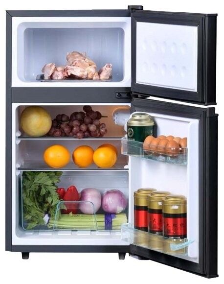 Refrigerator Tesler RCT-100 Wood