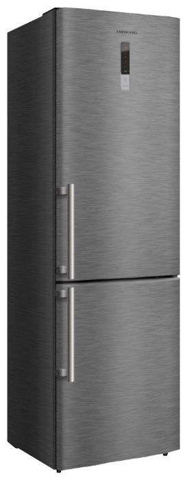 Refrigerator HIBERG RFC-332DX NFX